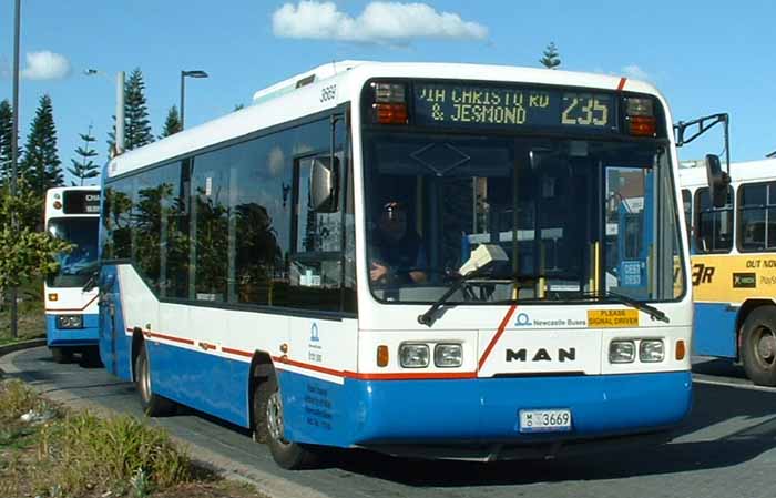 Newcastle Buses MAN 11.220 HOCL Ansair Orana 3669